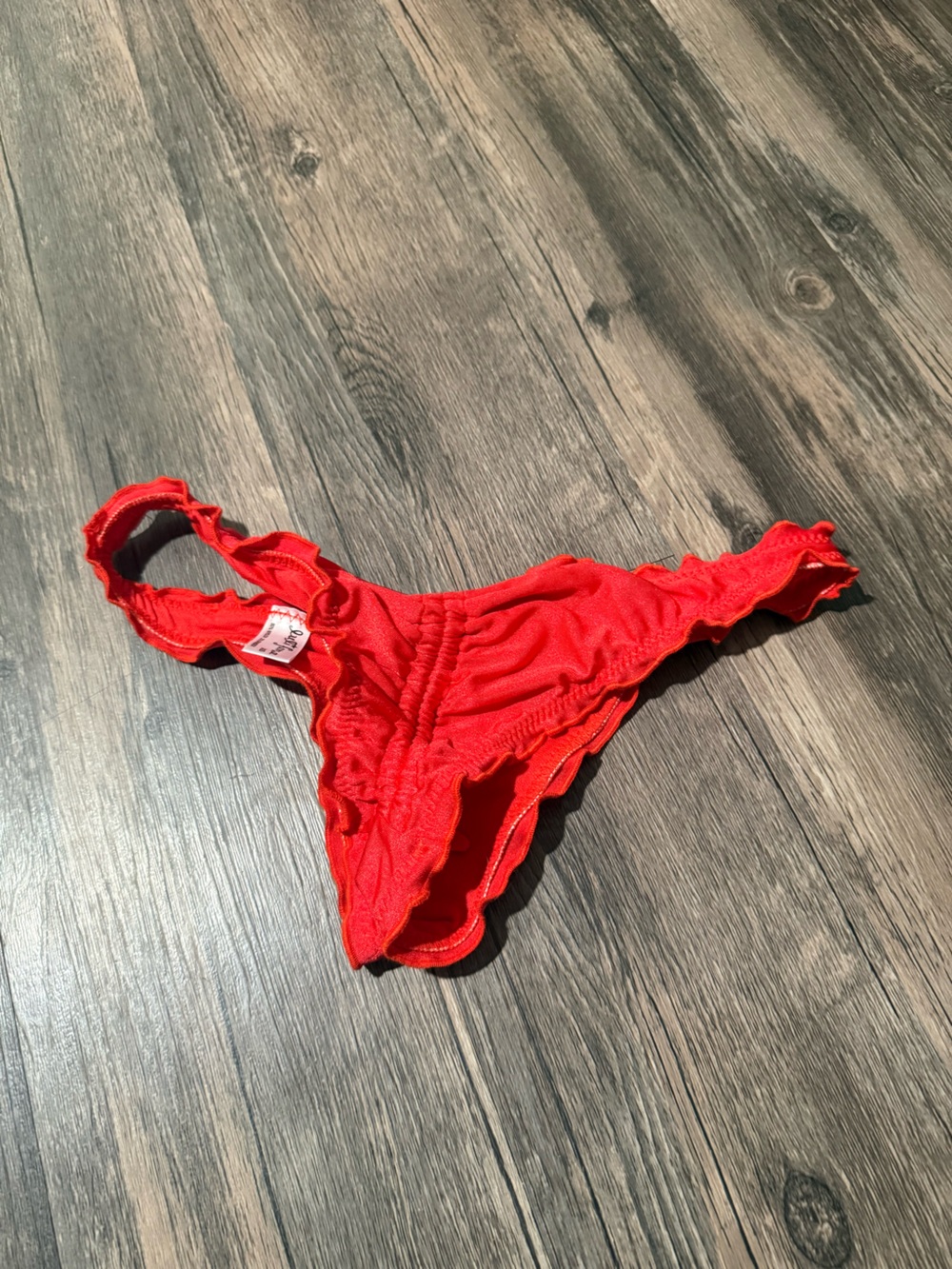 ❤️🌴 Luli Fama Red Thong Bikini Bottom 🌴❤️